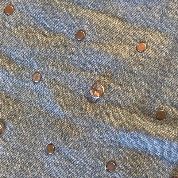 Maje Ilion high-rise denim shorts - Picture 3 of 6